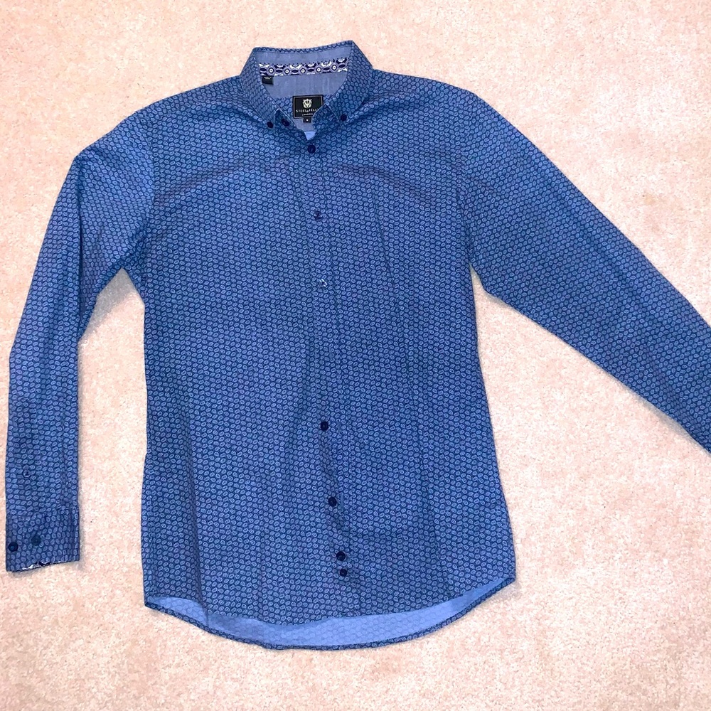 Steel & Jelly London Mens dress shirt, Size : M
